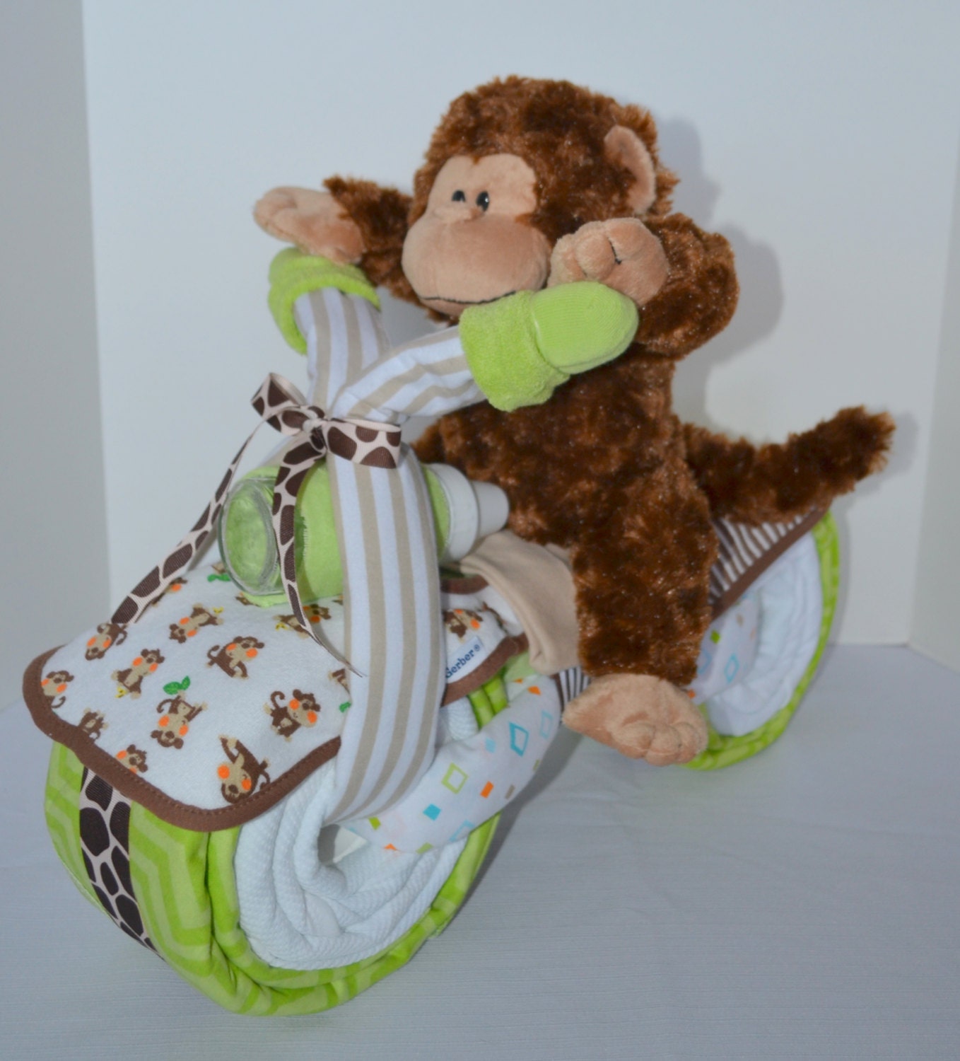 a Special Offer Motorcycle Diaper Cake Baby