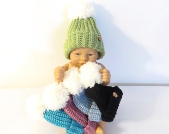 Crochet Baby Hats, Baby Boy, Baby Girl, Baby Shower, Pom Pom Hats