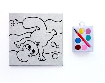 Paint a Playful Platypus ~ Art Party Favor