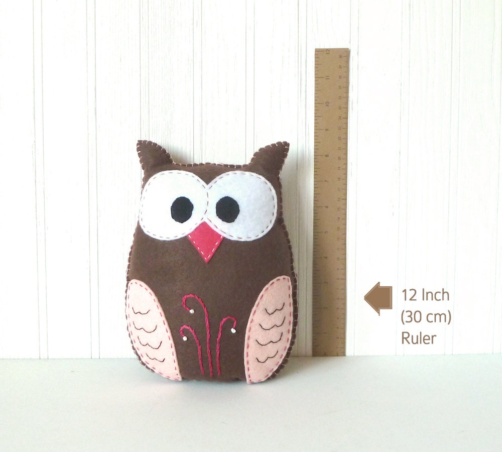 stuffed owl sewing pattern