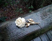 On Sale Vintage New Orleans Estate Sale Carved Flower Signed BURT CASSELL 1/20 12KT Gold Filled Brooch On Sale Vintage New Orleans Estate Sale Carved Flower Signed BURT CASSELL 1/20 12KT Gold Filled Brooch