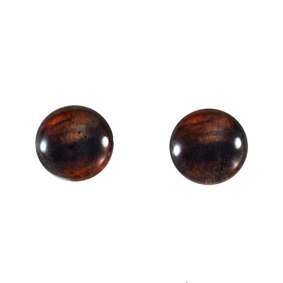 10mm Brown Glass Horse Eyes Taxidermy Eyes for Doll or
