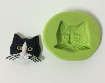 Cat face mold | Etsy