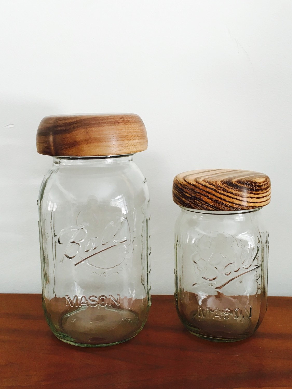 Wooden Mason Jar Lids