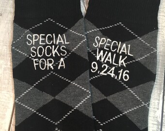 Groom Socks - Father of the Bride Socks - Groom Gift - Special Socks - Black - Wedding Socks - Groomsmen Gift - Wedding Party Gift - Black