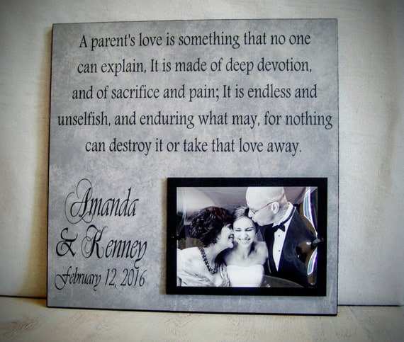 ... Mother of the Bride, Parents of the Groom Gift, Mother of the Groom