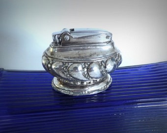 Vintage Ronson Crown Cigarette Lighter, Table Lighter, Tobacciana Memorabilia, Collectible Lighter, Ronson Collectible, Tobacciana Decor