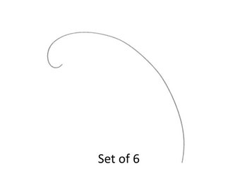 Cake Wires, Topsy Turvy Cake Wires, 6 count, Food Safe
