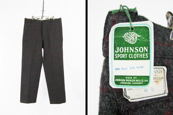 johnson wool pants green