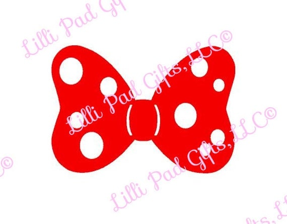 Butterfly Bow Cut File Instant Download SVG Vector JPG
