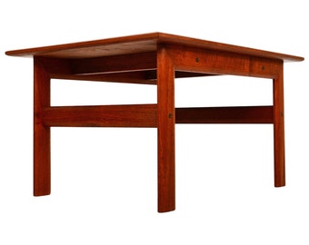 Danish Modern Teak Side Table Scandline Mid Century