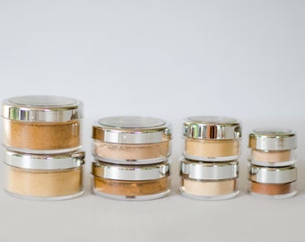 Natural Cosmetics Matte Mineral Foundation Loose Makeup Powder by RAW Beauty LLC