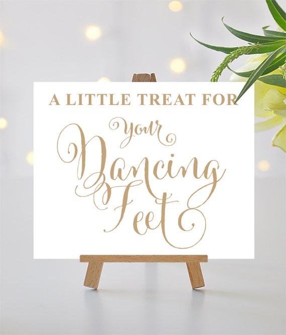 a-little-treat-for-your-dancing-feet-sign-8-x-10-sign-diy