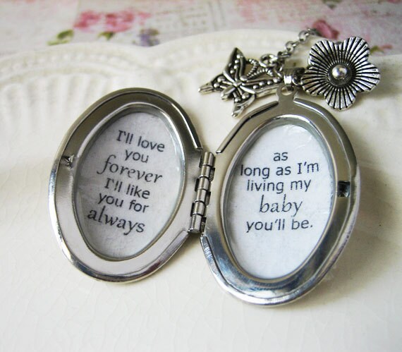 Mother and daughter locket Clearance
