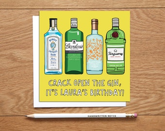 Get Drunk Card. Party Animal Birthday Card. Drinking Card.