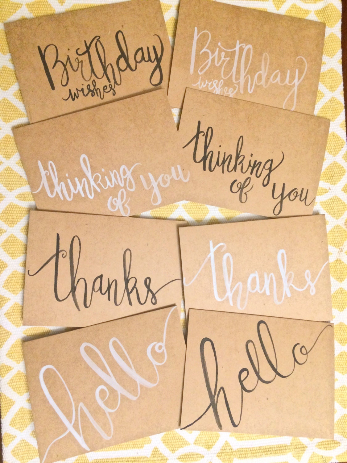 8 Greeting Cards variety pack by ASimpleSmileForYou on Etsy
