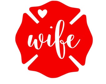 Download Fire wife decal | Etsy