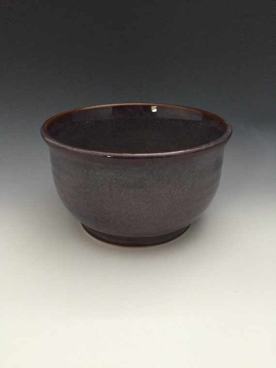 Small Stoneware Mixing Bowl by LisaRollPottery on Etsy