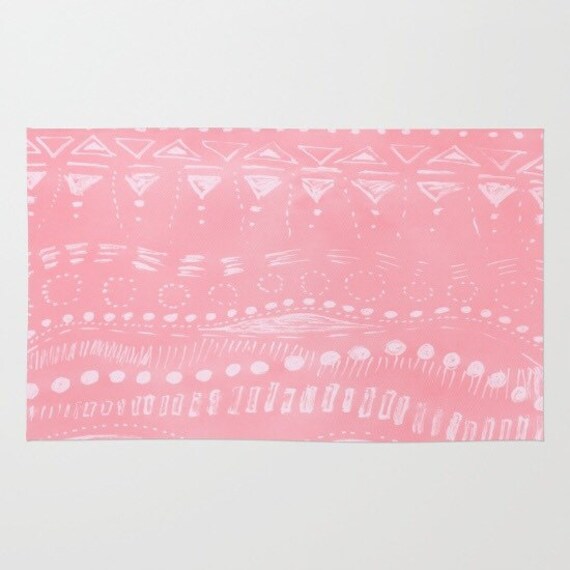 Pink Area Rug pink abstract rug pastel pink rug light pink