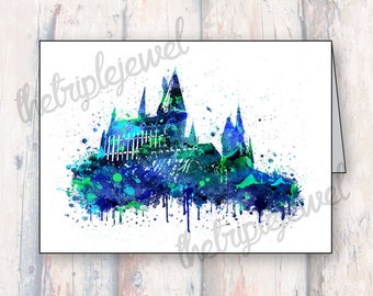 Harry Potter Birthday Cards, Note Cards, Birthday Party, Geekery, Hogwarts Castle, Fandom, Birthday Invite, Kids Party, Christmas Card