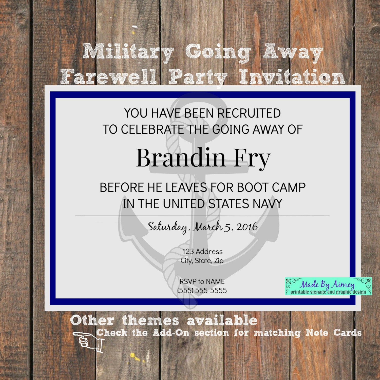 Electronic Invitations For Going Away Party 5