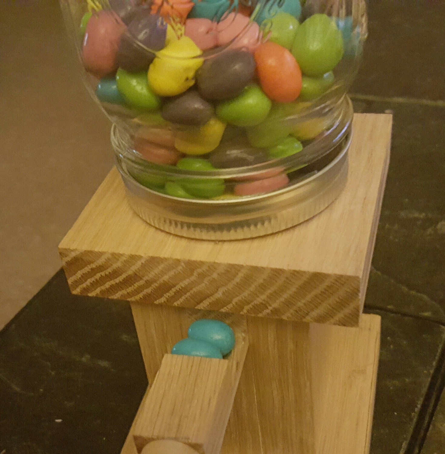 Gumball Machine Candy Jar Candy Dispenser Easter Jelly Bean