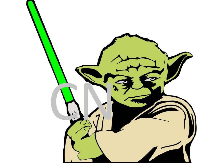 Download Yoda- Star Wars SVG from HandMadeMemoriesbyCN on Etsy Studio