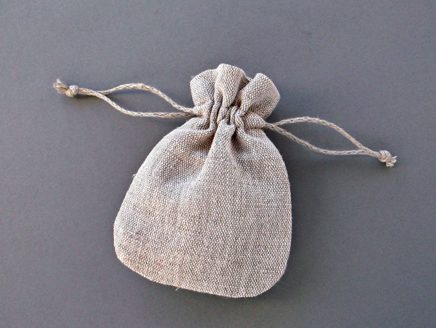 Small linen sachet bags Wedding toss bags Packaging pouches