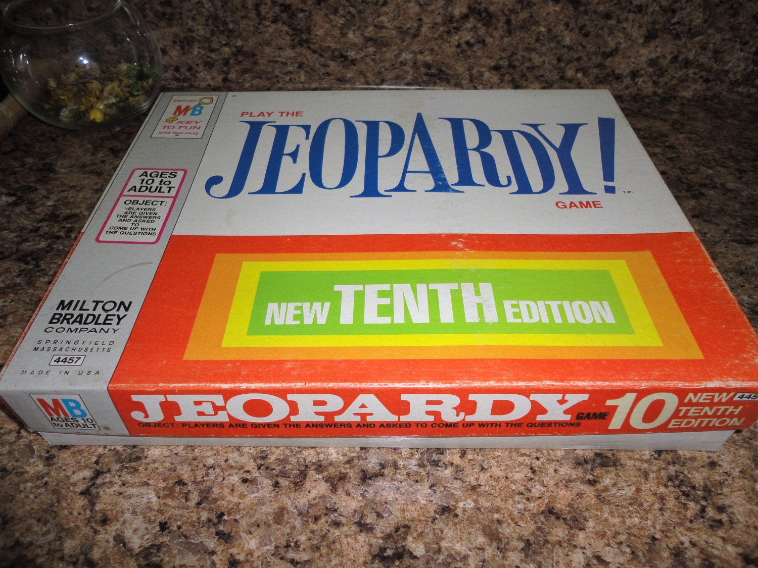 Jeopardy Game 10th Edition Board Game Complete Set Question