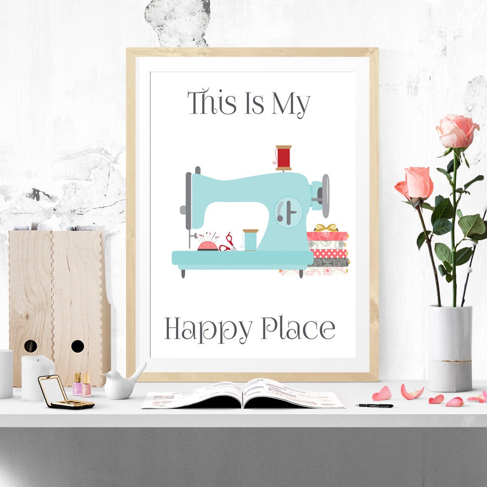 Download This Is My Happy Place Printable Craft Room by ...