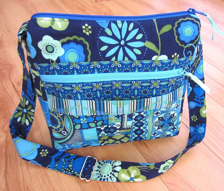My Easy Going Purse PDF Sewing Pattern Tutorial for Messenger