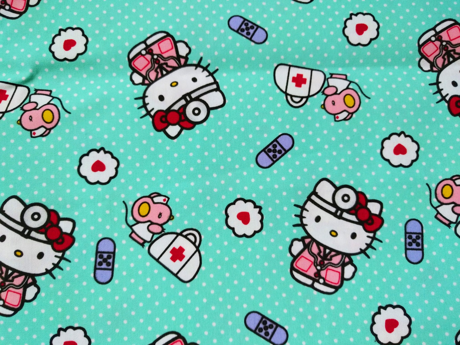 hello kitty nurse shirt