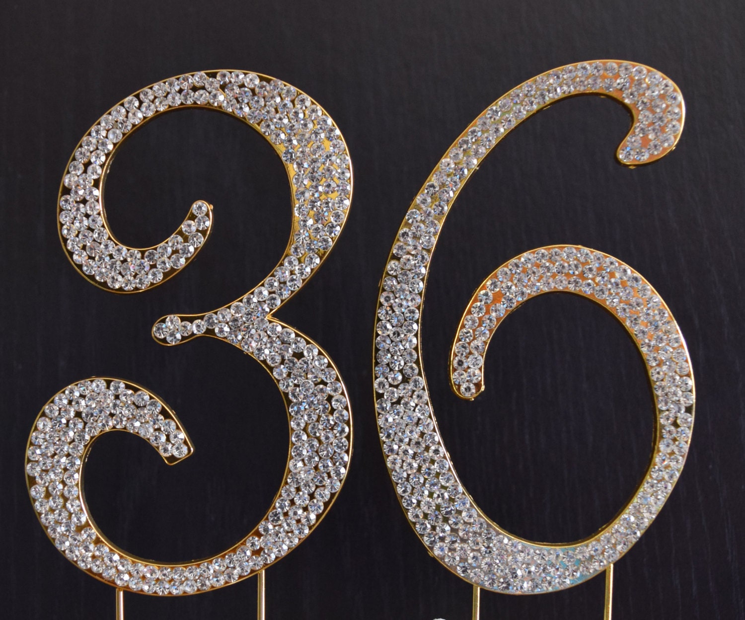 rhinestone-gold-number-36-cake-topper-36th-birthday-party