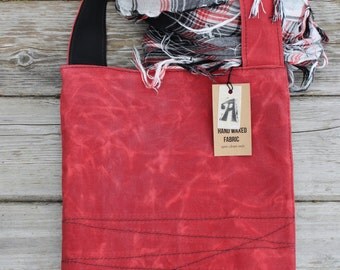 Items similar to waxed canvas tote - CLASSIC TOTE waxed canvas and ...