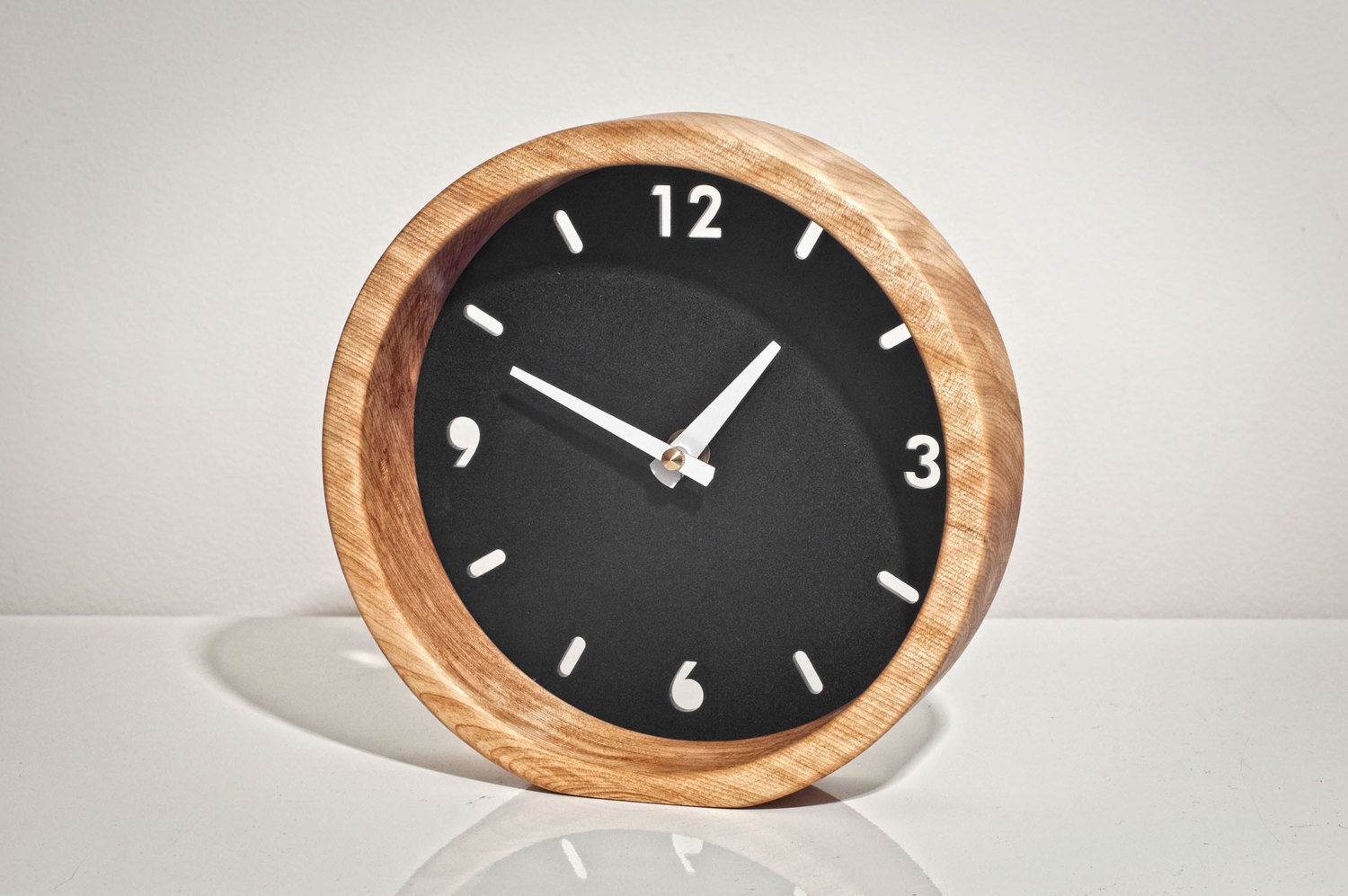 Round Wooden Clock