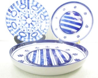 Blue And White Plates blue and white plate | etsy Blue And White Plates blue and white plate | etsy