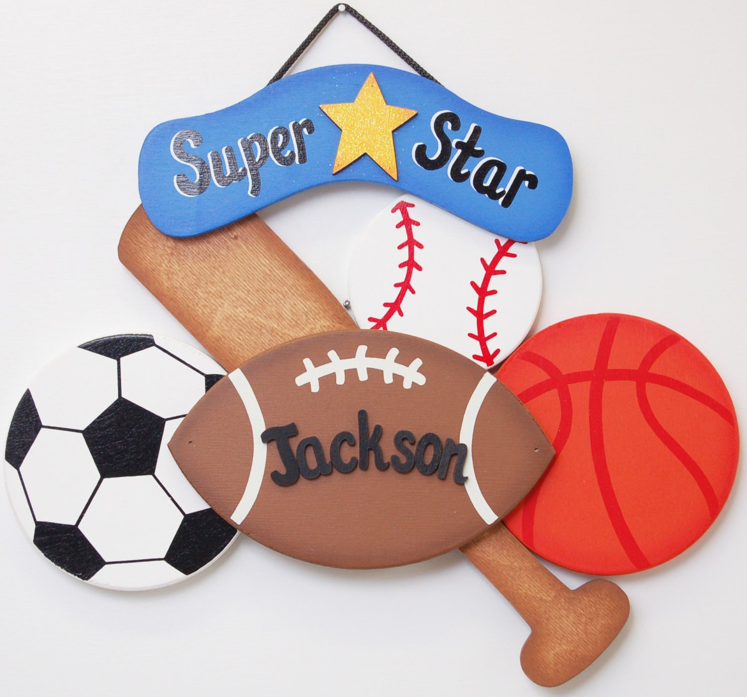 Personalized Sports Sign