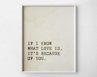 Love Poem Romantic Print, Love Quote, Romantic Prints, Valentines Day Decor, Valentines Day Print, Anniversary Gift, Gift for Her, 0453