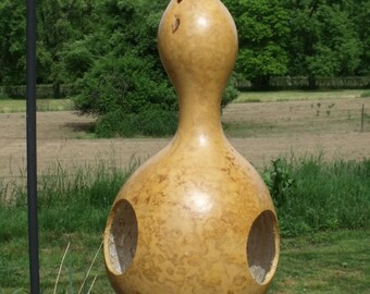 Natural Gourd Bird Feeder