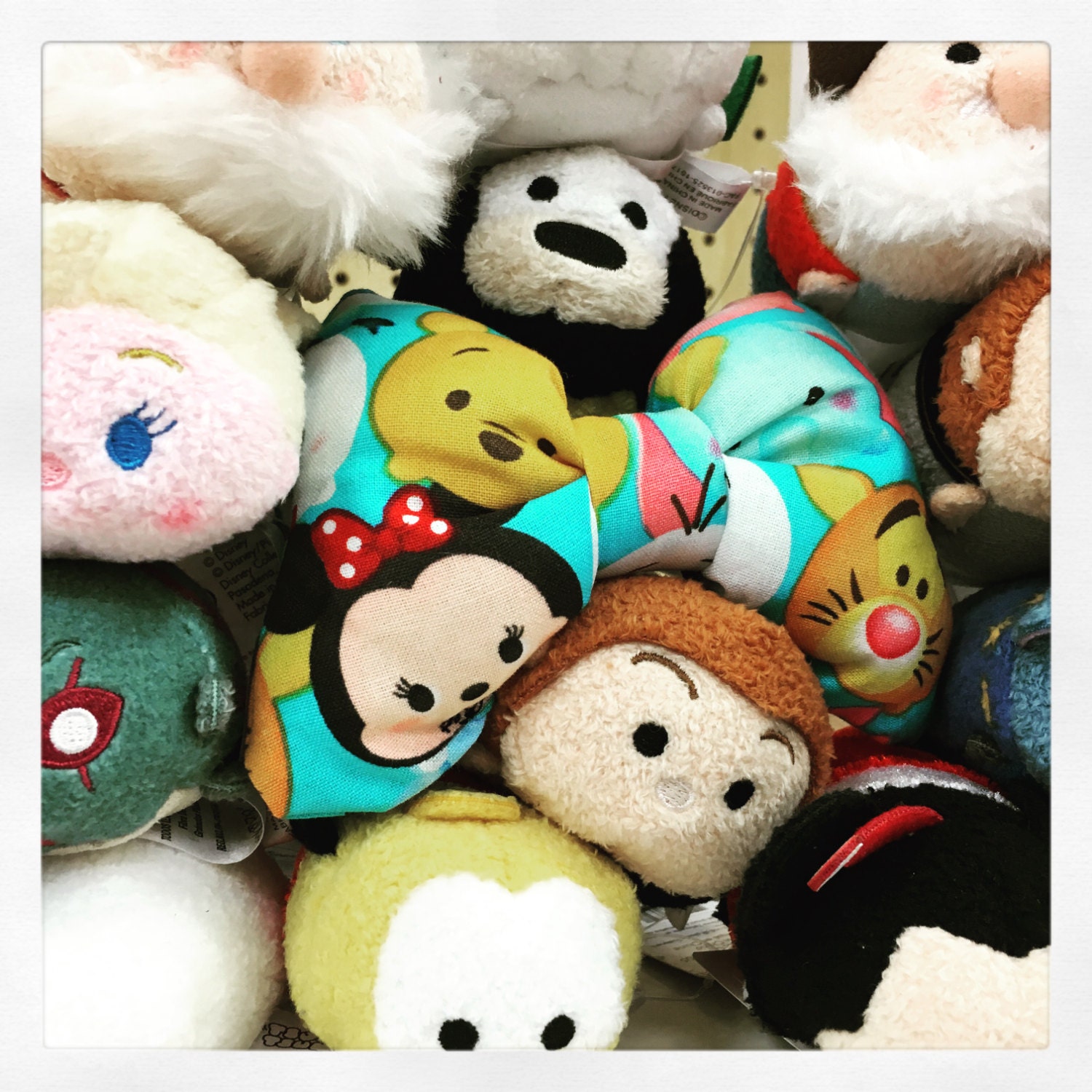 Handmade Disney Tsum Tsum Dog Collar Bow Tie Small and Large