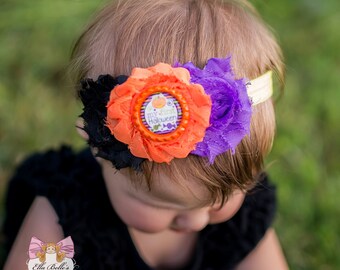 My First Halloween Headband- Halloween headband, baby Halloween headband