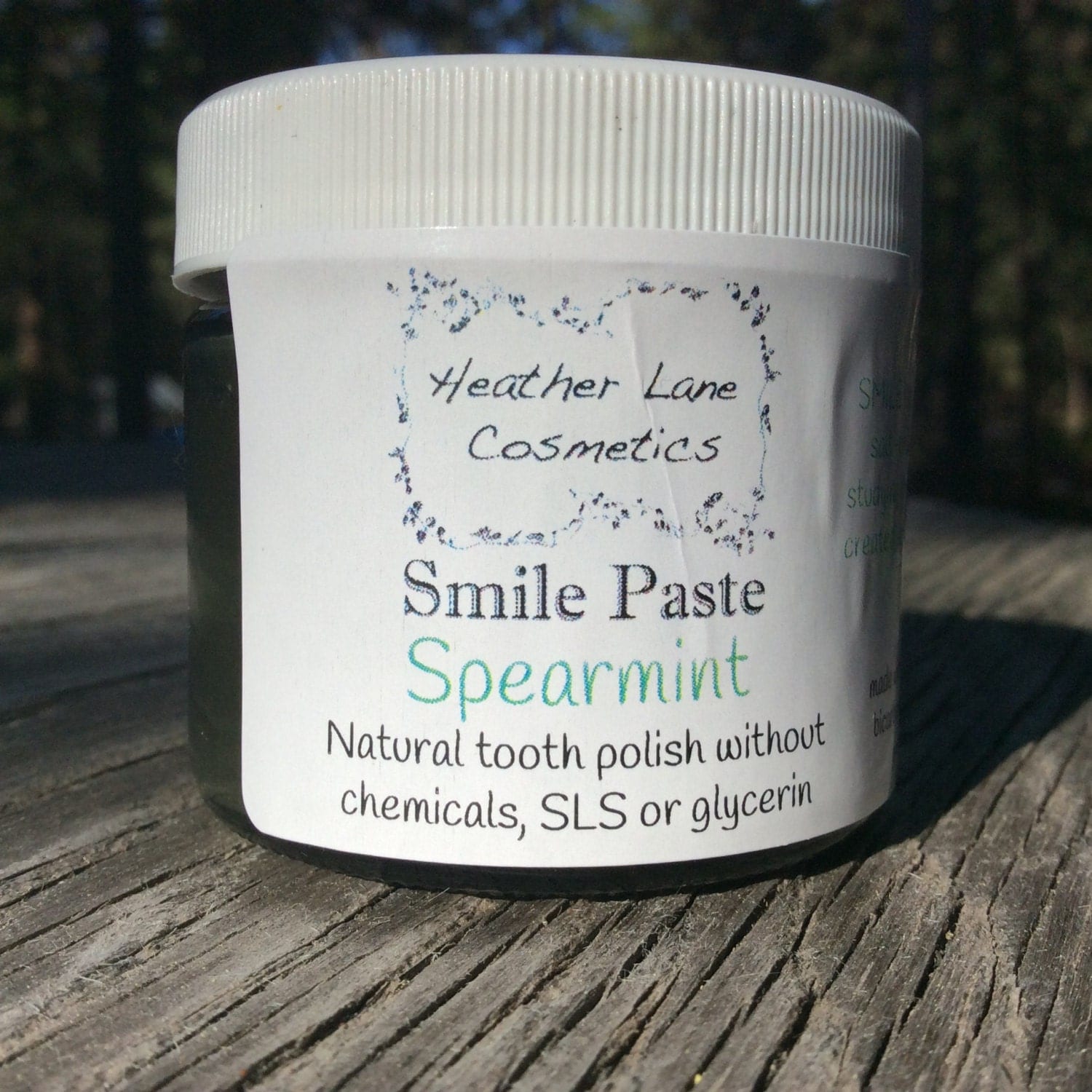 Natural Toothpaste REMINERALIZING SMILE by HeatherLaneCosmetics