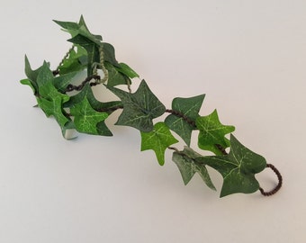 Ivy Leaf Ankle and Foot Wrap, Barefoot Sandal, Ivy Vine, Ivy Costume, Poison Ivy Costume, Fairy Costume Accessory, Cosplay Costume Accessory