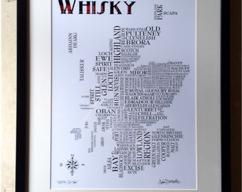 Whisky Map of Scotland