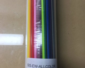 HTV Vinyl Sheets, All Color Heat Transfer Vinyl Bundle, Heat Transfer Vinyl Pack, Siser HTV Vinyl Bundle, HTV Sheets, Siser Vinyl Iron On