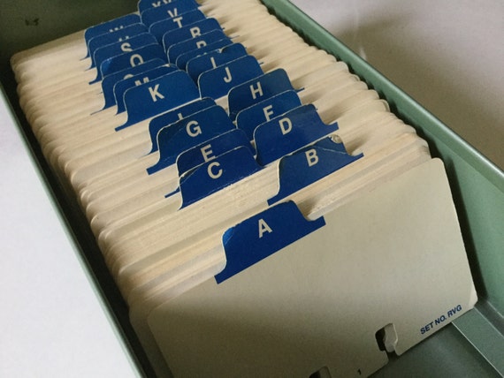 Printable Rolodex Cards Large