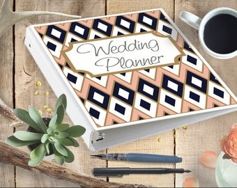 Custom Wedding Planner- Printable digital file-with monthly planner