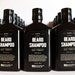 Beard Shampoo 100% Natural Beard Care. Thoroughly Cleans And