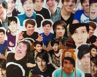 Dan and Phil Full-gloss A4 Poster