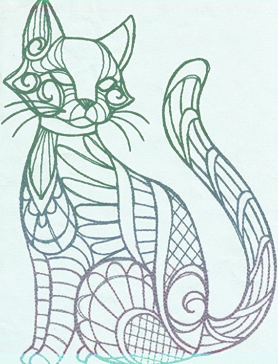 Zentangle wool felting machine embroidery by porcupinepointdesign Zentangle wool felting machine embroidery by porcupinepointdesign